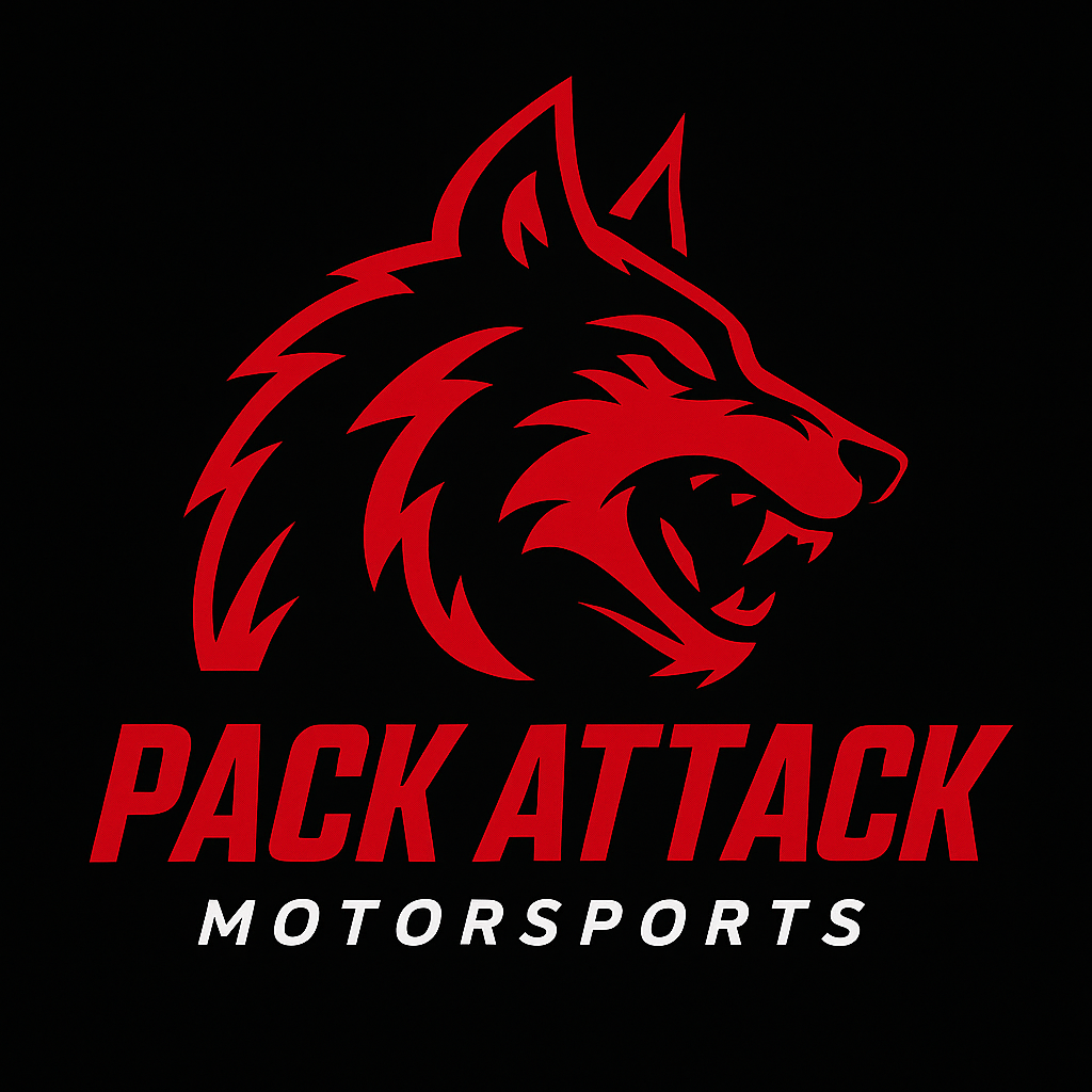 Pack Attack Motorsports Collegiate Racing Series racing team banner